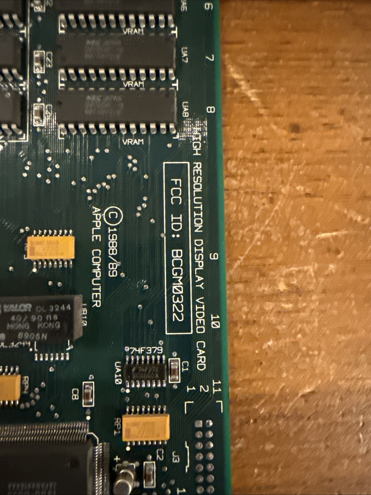 Apple Macintosh II IIx High Resolution Video Board  630-4222 630-4230