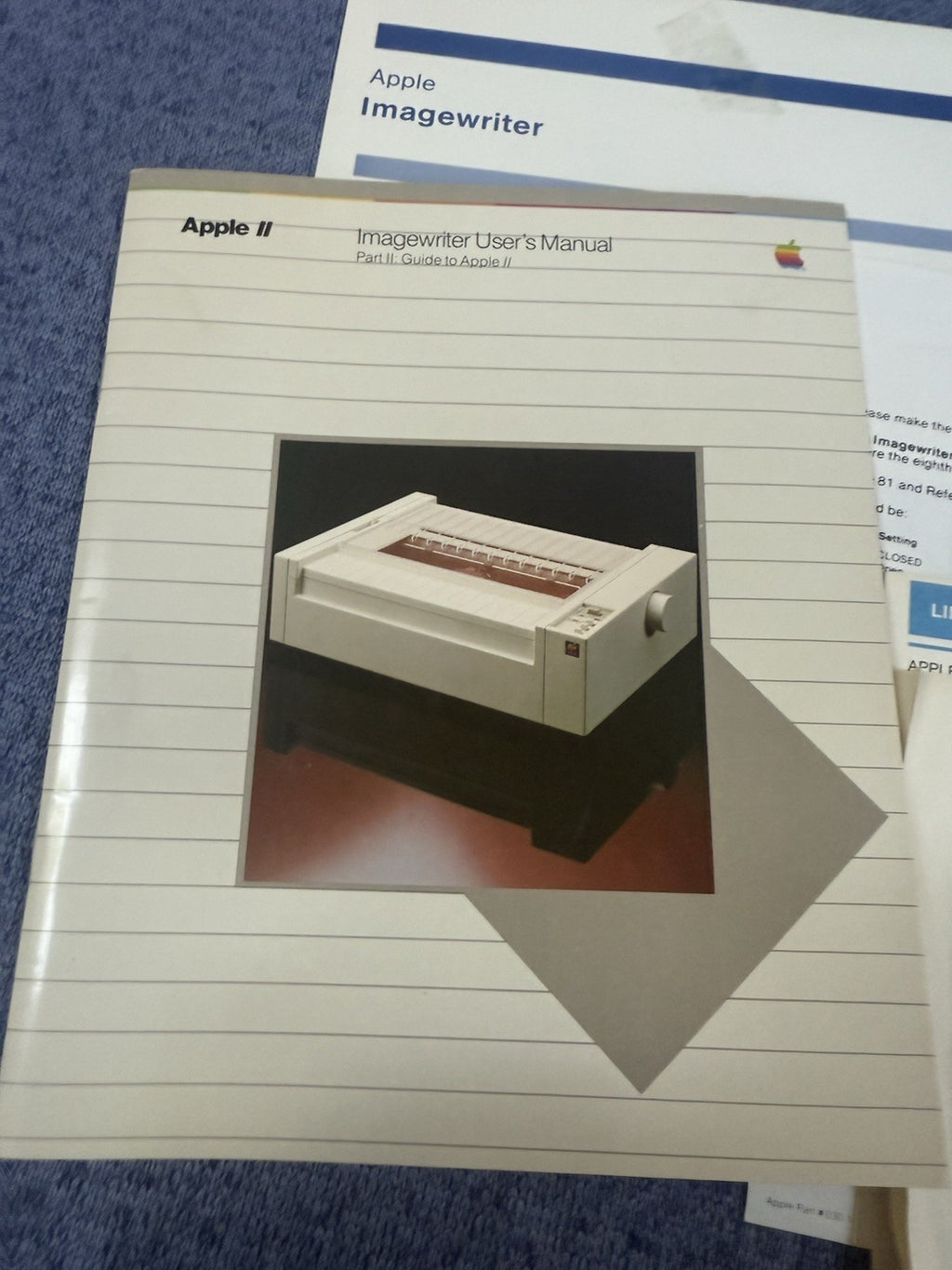 Apple Imagewritter Accessory Kit Box