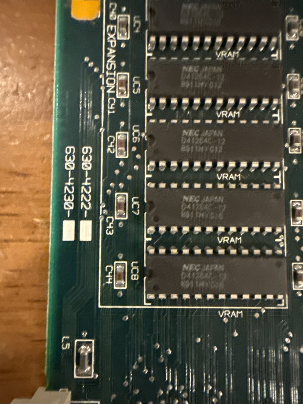 Apple Macintosh II IIx High Resolution Video Board  630-4222 630-4230