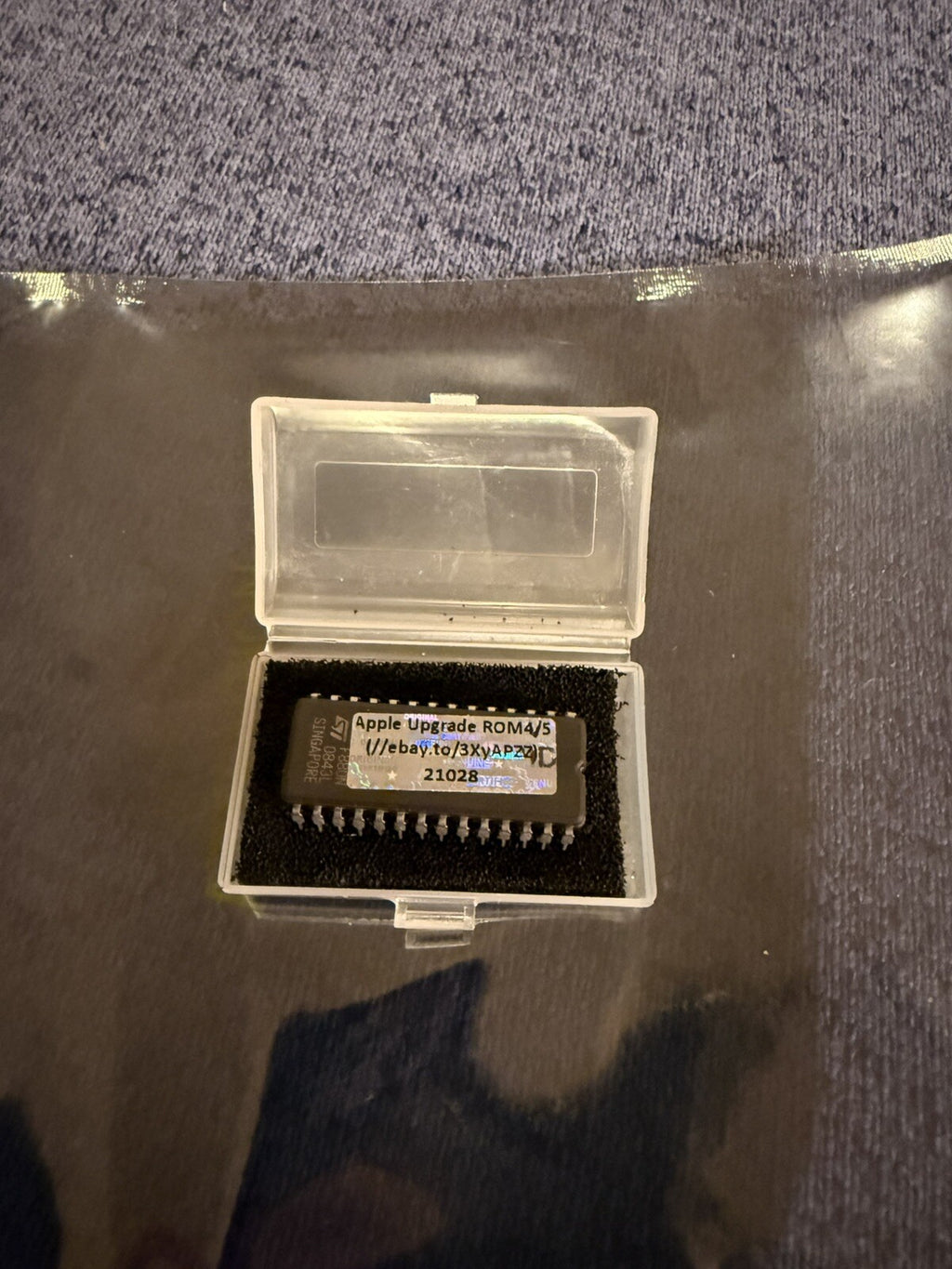 New Apple IIc/IIc Plus ROM4x or ROM5x Upgrade Kit (new EPROM)