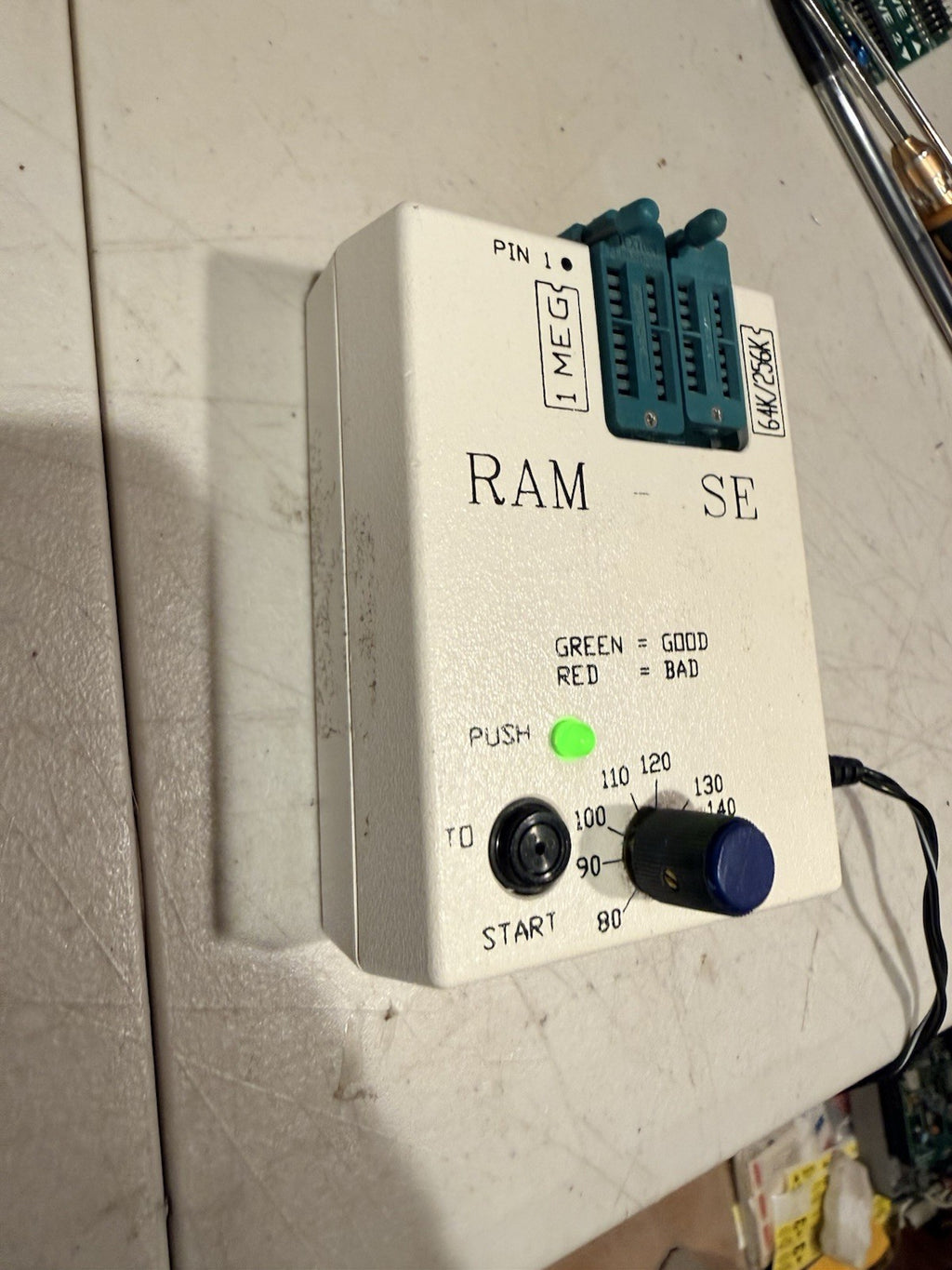 RAMCHECK Ram - SE 1 MEG 64kb/256kb Computer Dram Chip Tester Intronics USA Works