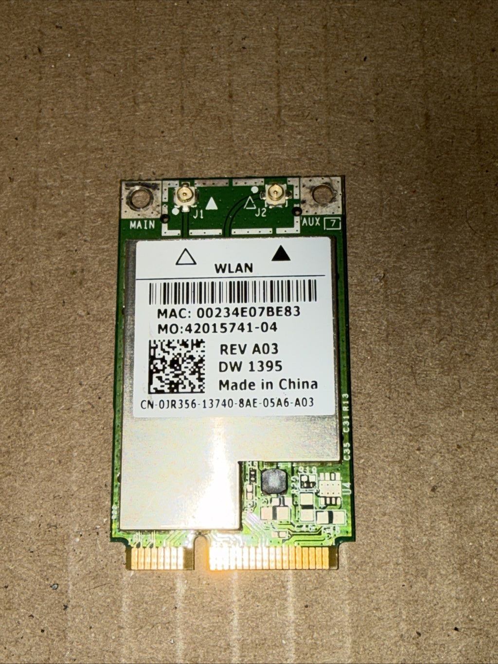 Broadcom BCM94312MCG Mini PCIe WiFi Card 802.11b/g Tested Working