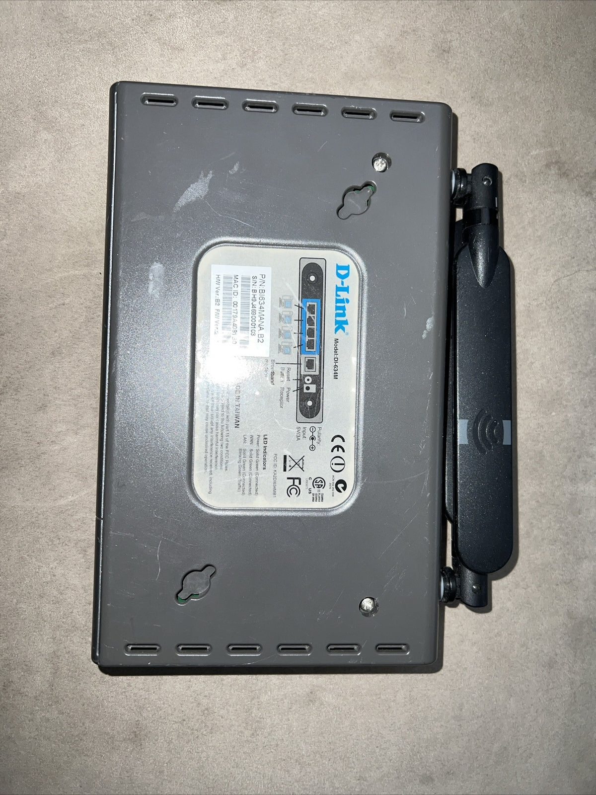 D-Link DI-634M 108 Mbps 4-Port 10/100 Wireless G Router