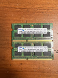 Samsung 2GB PC3-10600S DDR3-1333 1333MHz Laptop Memory RAM M471B5673FHO TWO 4GB