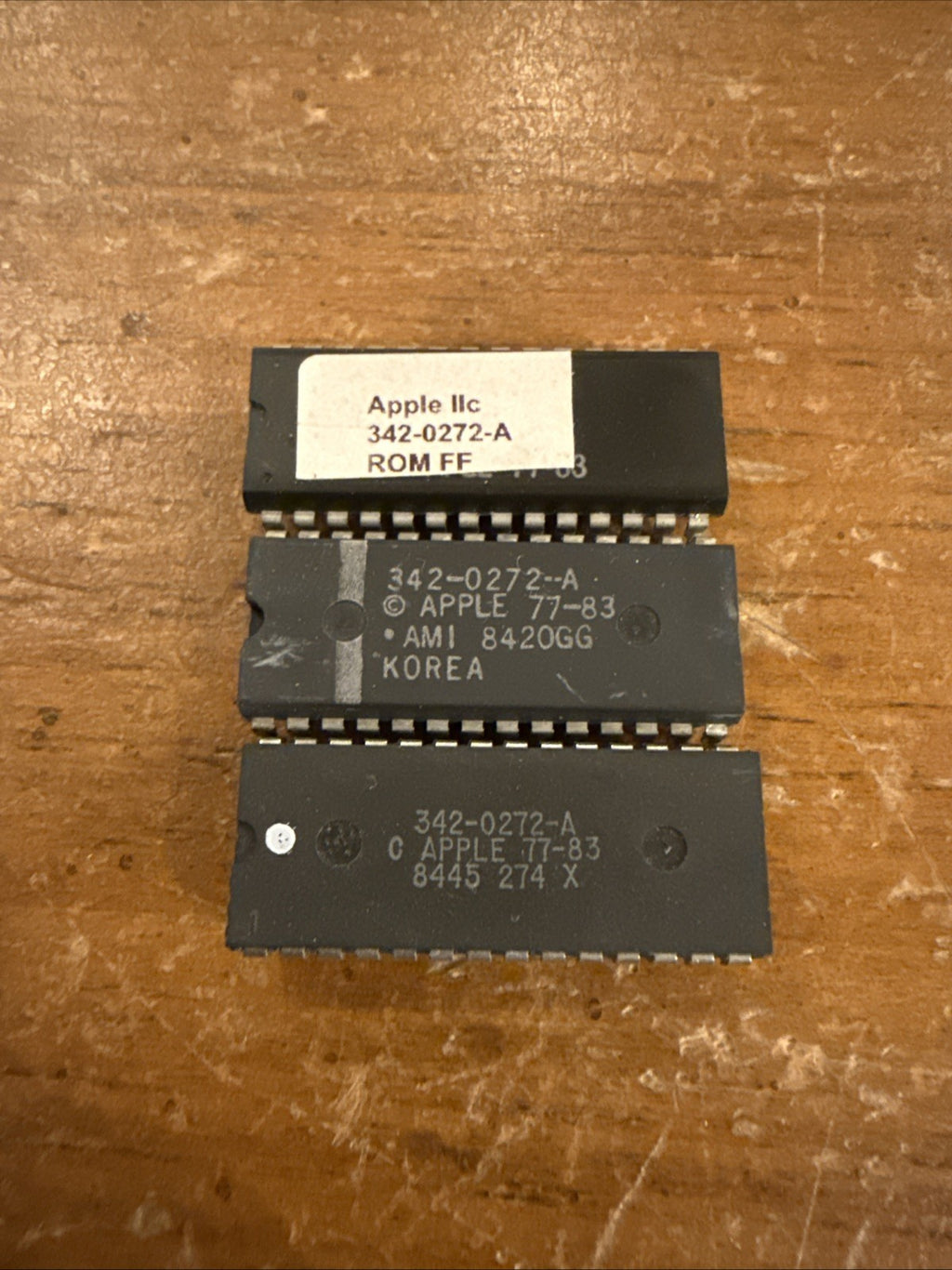🍏  Apple IIc ROM FF 255 (342-0272-A) – Tested & Working