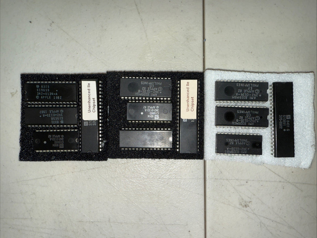 Apple IIe "Un-Enhancement" Kit  6502 & Apple IIe ROMS OEM