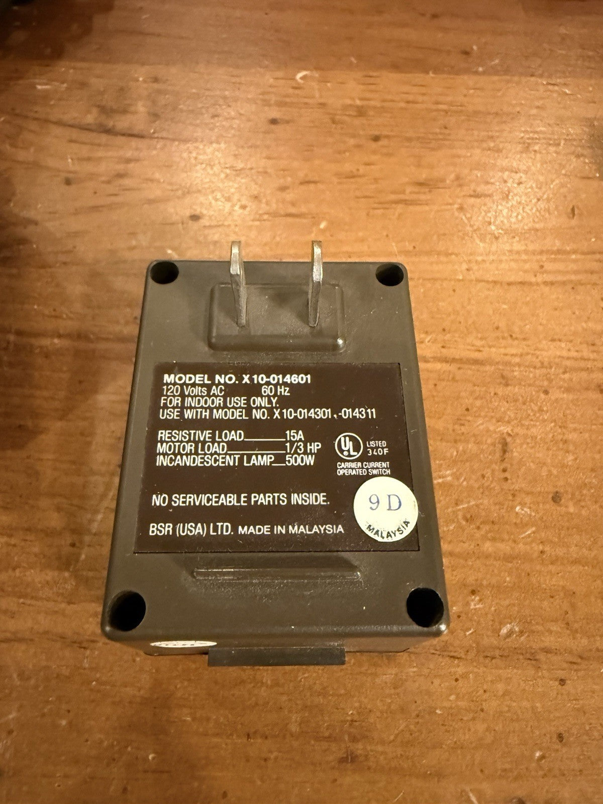 Vintage BSR Sears System X-10 / Command &  Appliance Module and Light Switch