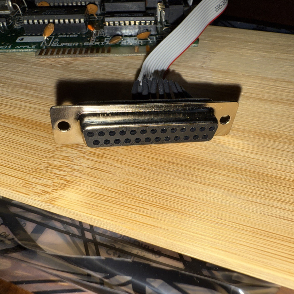 🍏 Apple 670-0020 Super Serial Card II with DB25 ... WORKS!