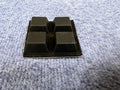 🍏Black Rubber Replacement Feet 4 Apple II+ IIe , Disk ][ Drives 3M adhesive NEW