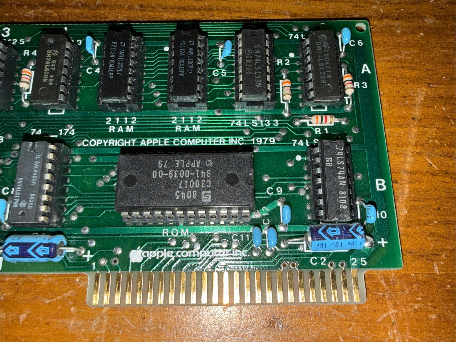🍏 Apple II 670 820-0027-01 Synch Printer Interface Vintage  Card Working