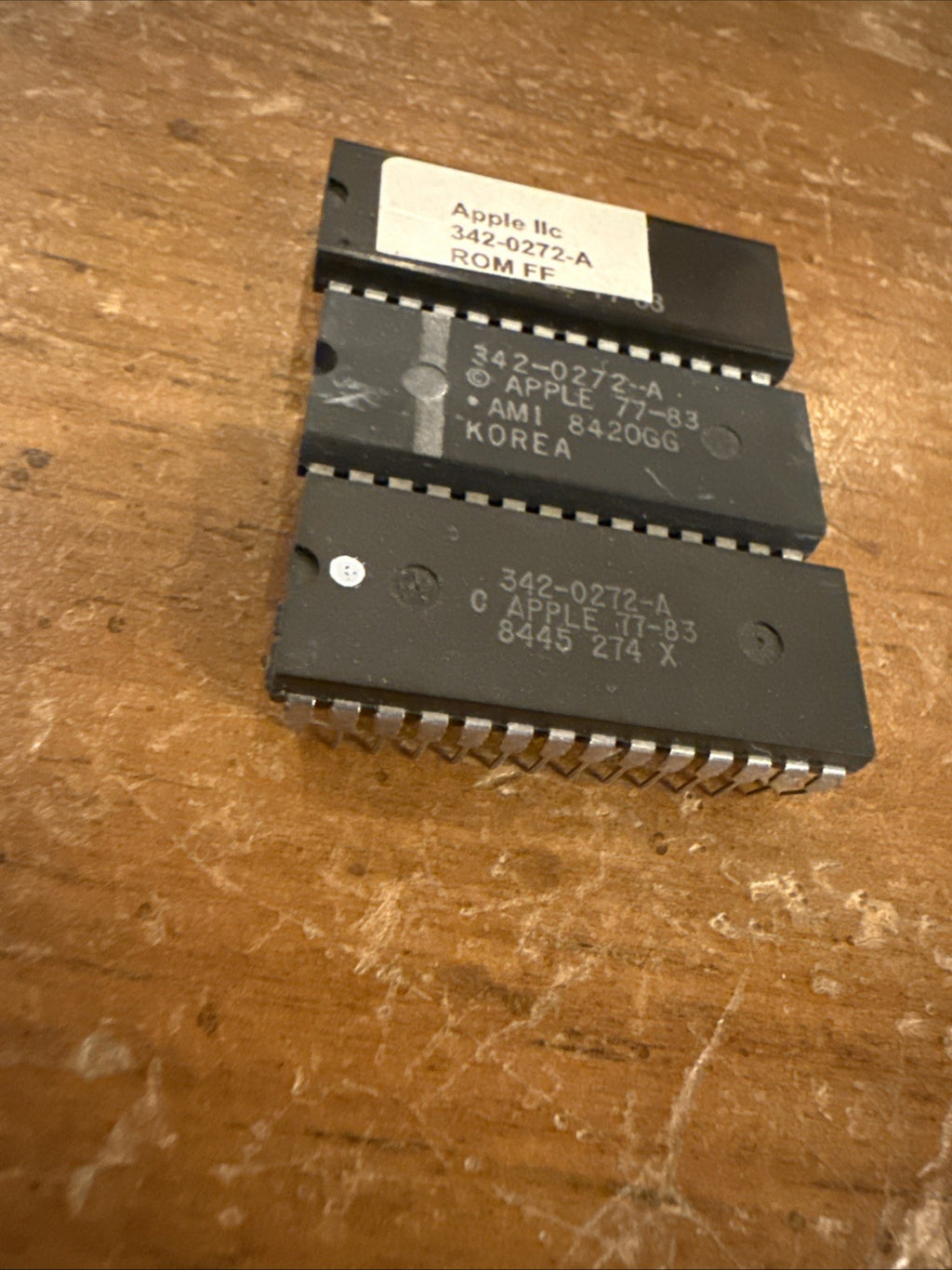 🍏  Apple IIc ROM FF 255 (342-0272-A) – Tested & Working