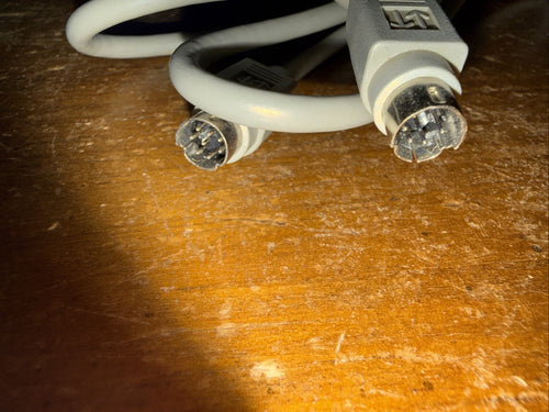 6FT Apple Serial cable Mini DIN 8 Pin Male to Mini DIN 8 Pin Male 10M3-04125