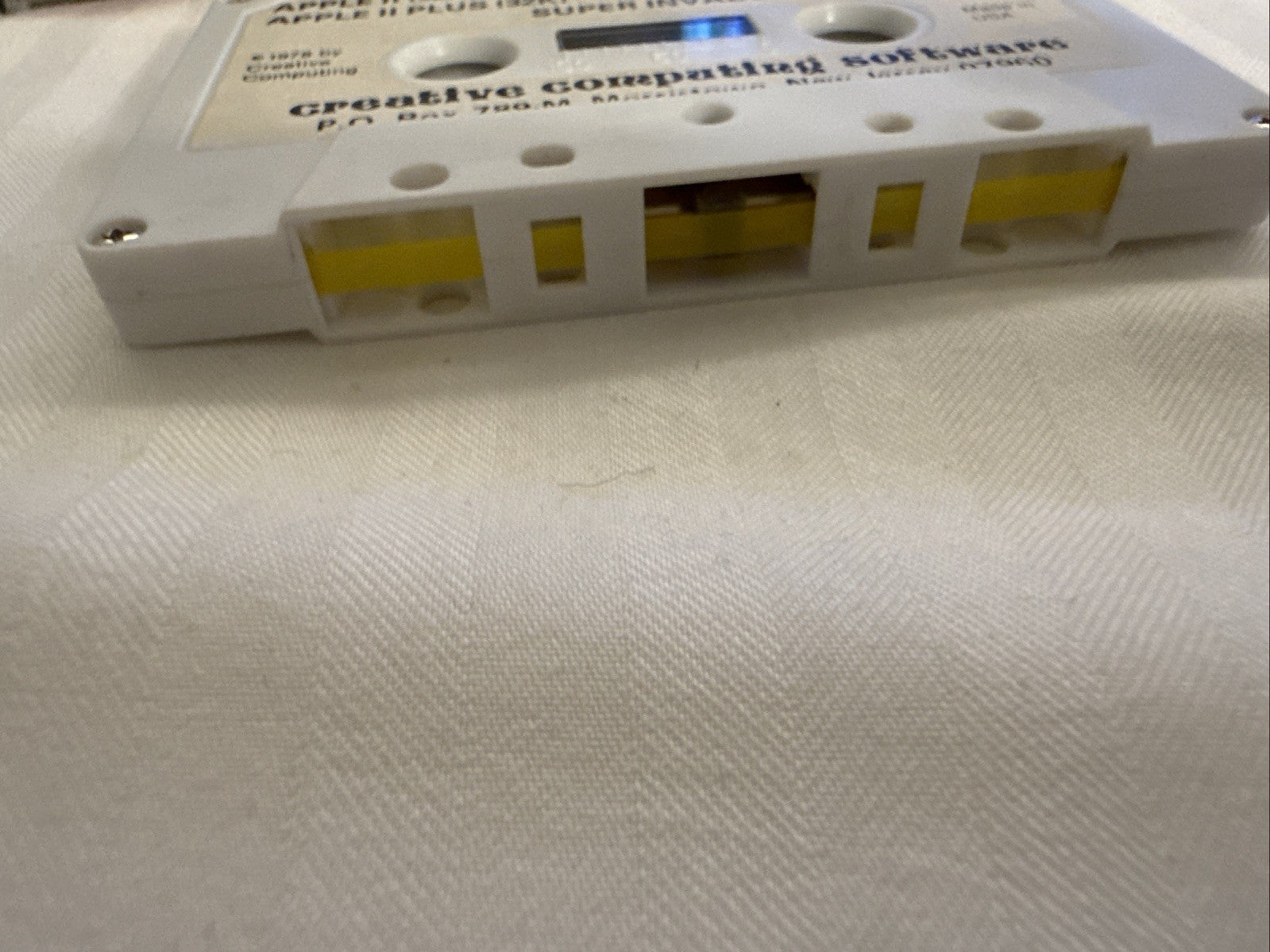 🍏 Super Invader (Cosmos, 1979) - Apple II Cassette -(Creative Computing)