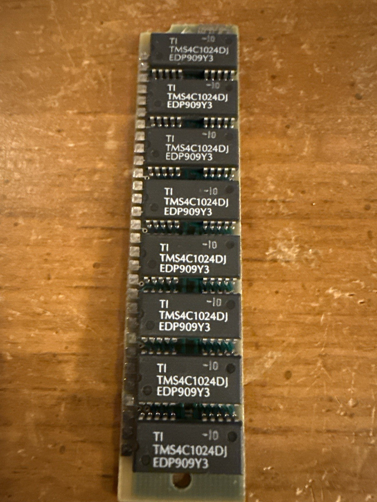 Texas Inst 1MB 30-Pin SIMM Non-Parity RAM DRAM Memory Module TM024GAD8 12L (x4)