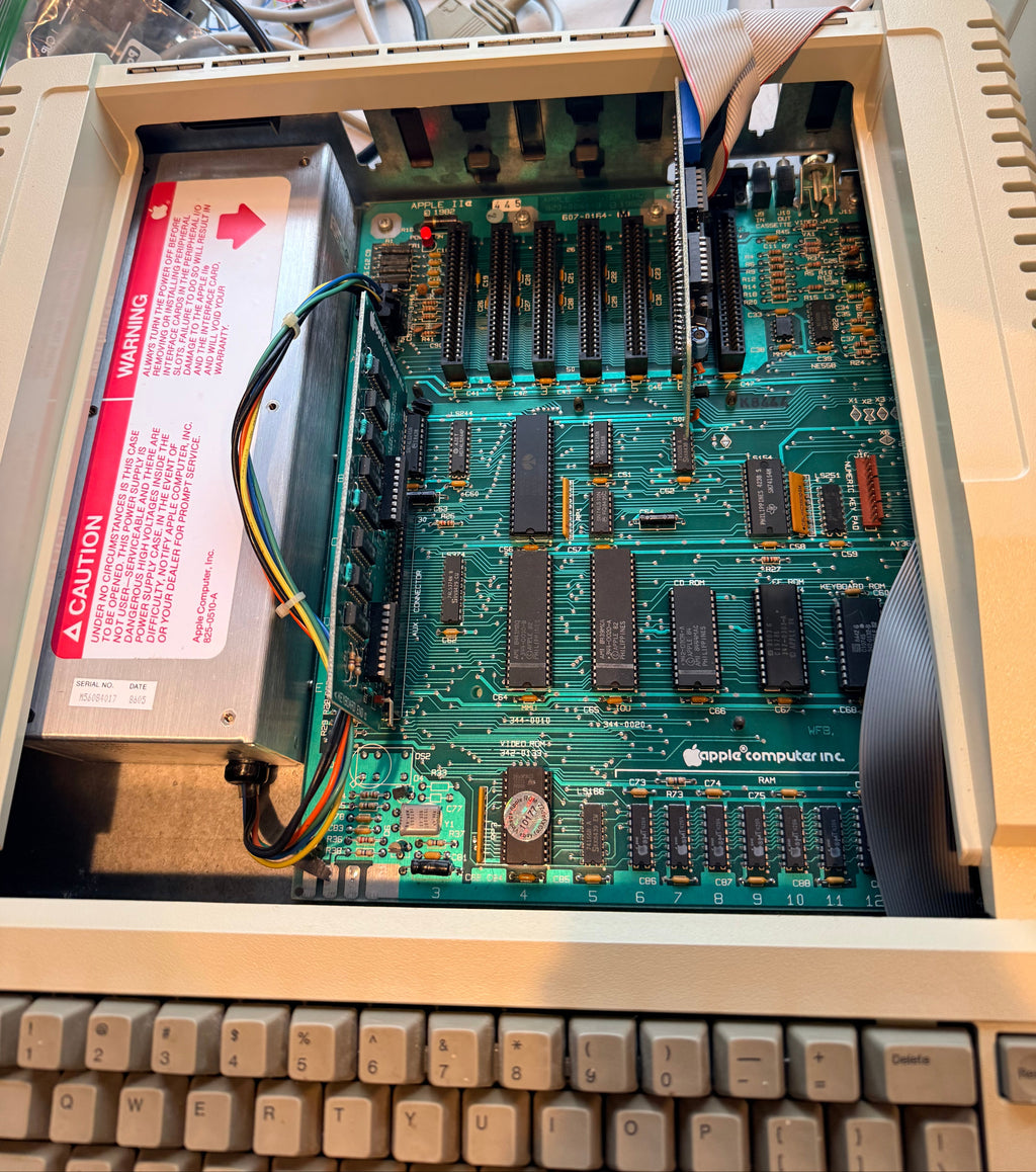Apple IIe Enhanced Computer System – Rev B | 128K | Clean & Serviced | Drives + Controller