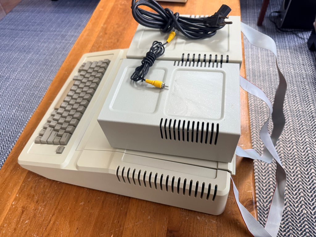 Apple IIe Enhanced Computer System – Rev B | 128K | Clean & Serviced | Drives + Controller