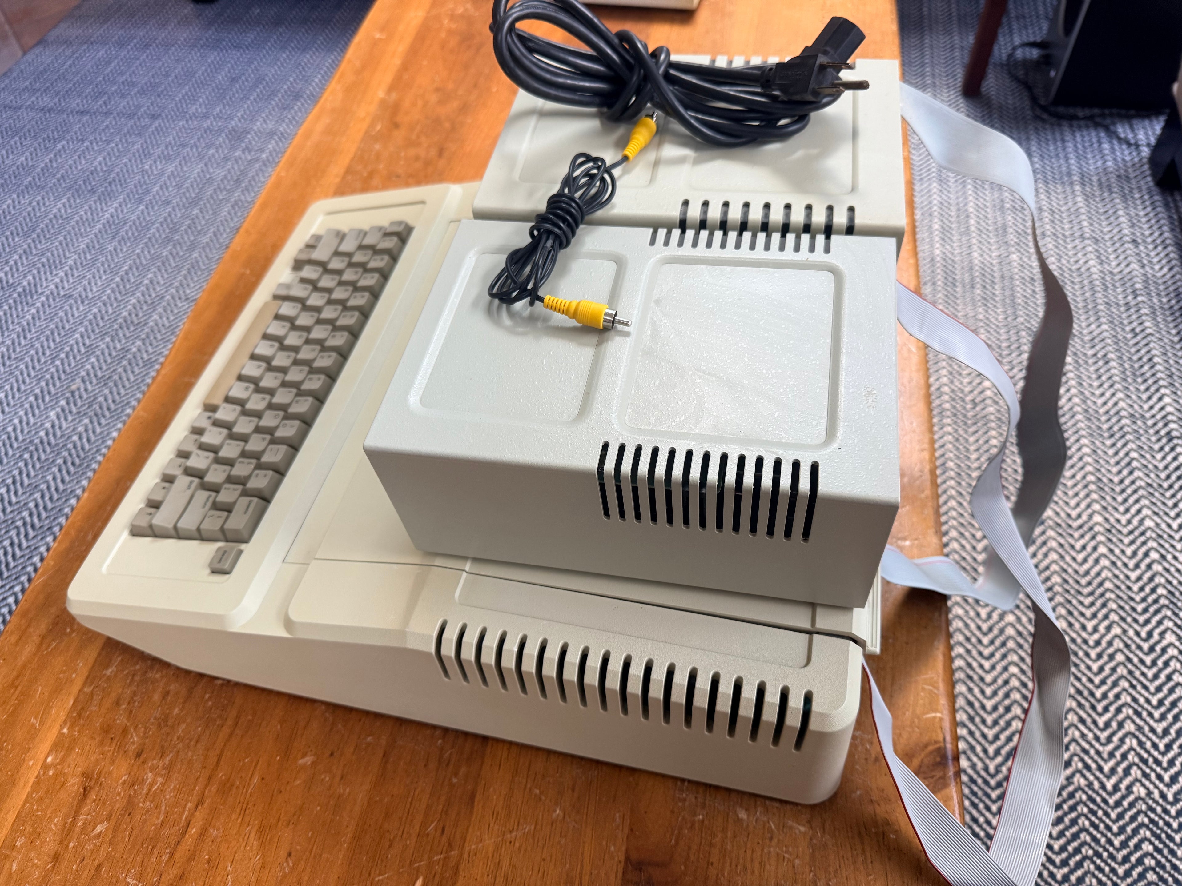 Apple IIe Enhanced Computer System – Rev B | 128K | Clean & Serviced | Drives + Controller