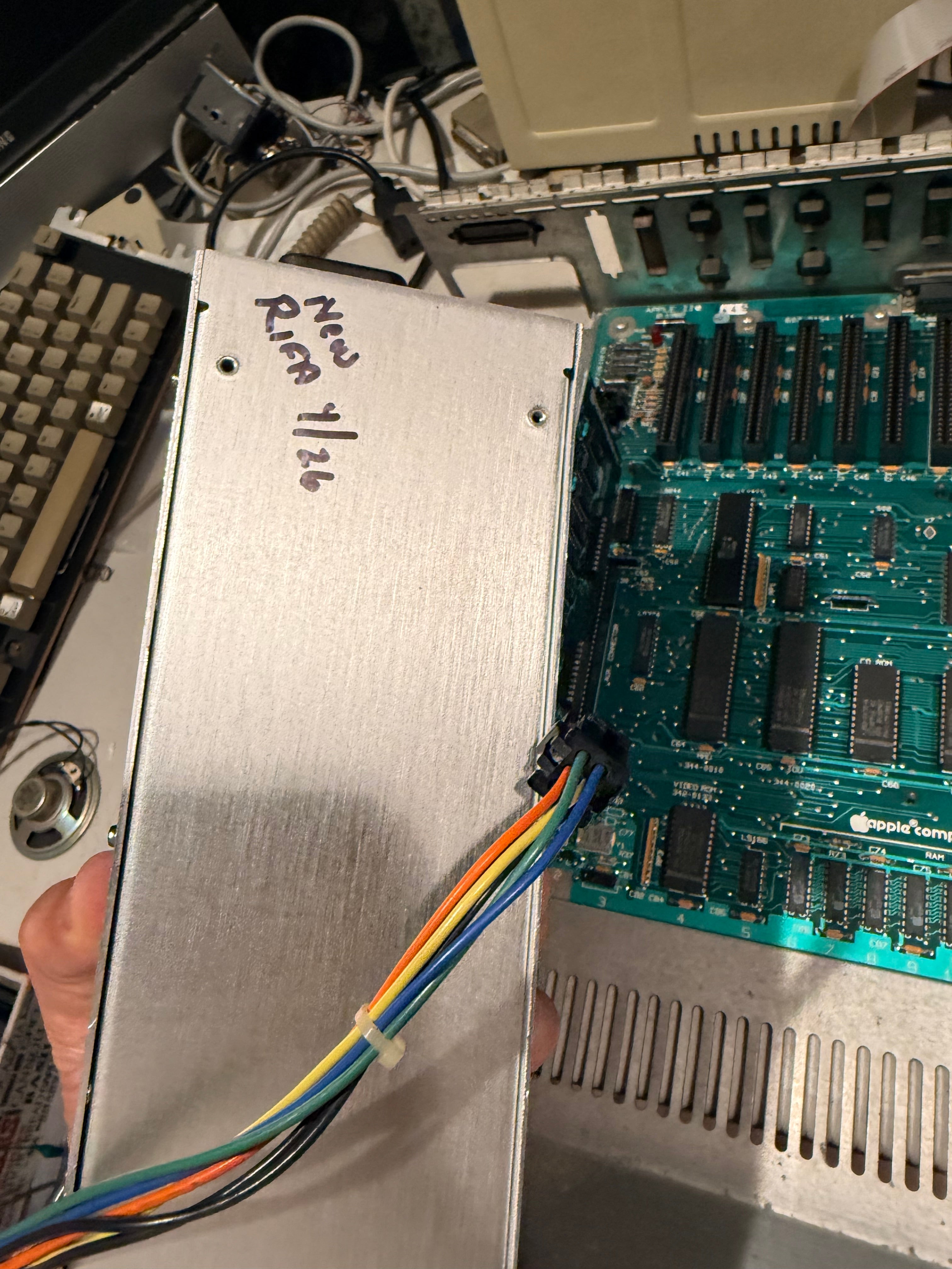 Apple IIe Enhanced Computer System – Rev B | 128K | Clean & Serviced | Drives + Controller