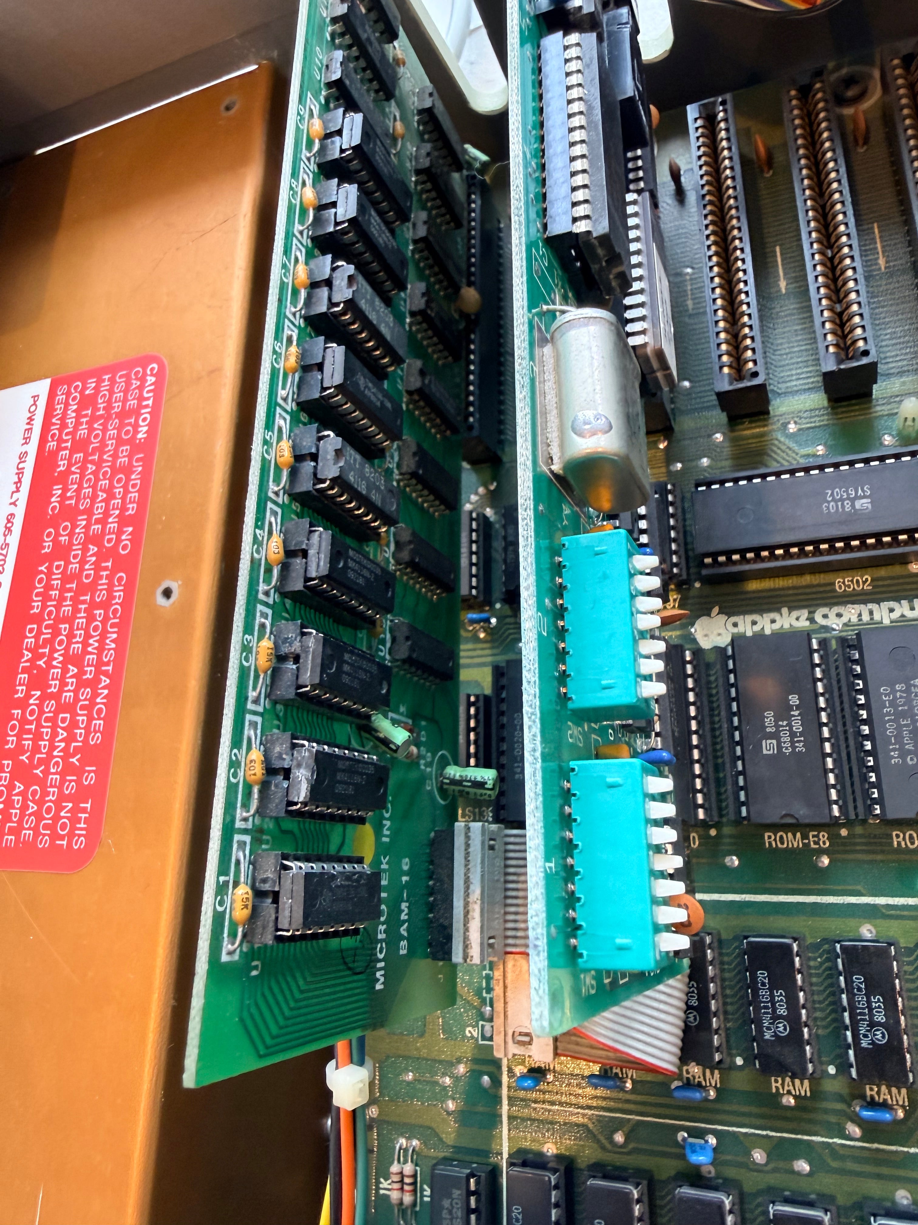 Apple II Plus 64k System w/ Dual Disk II Drives, Super Serial Card : Manuals & Books – TESTED & RESTORED