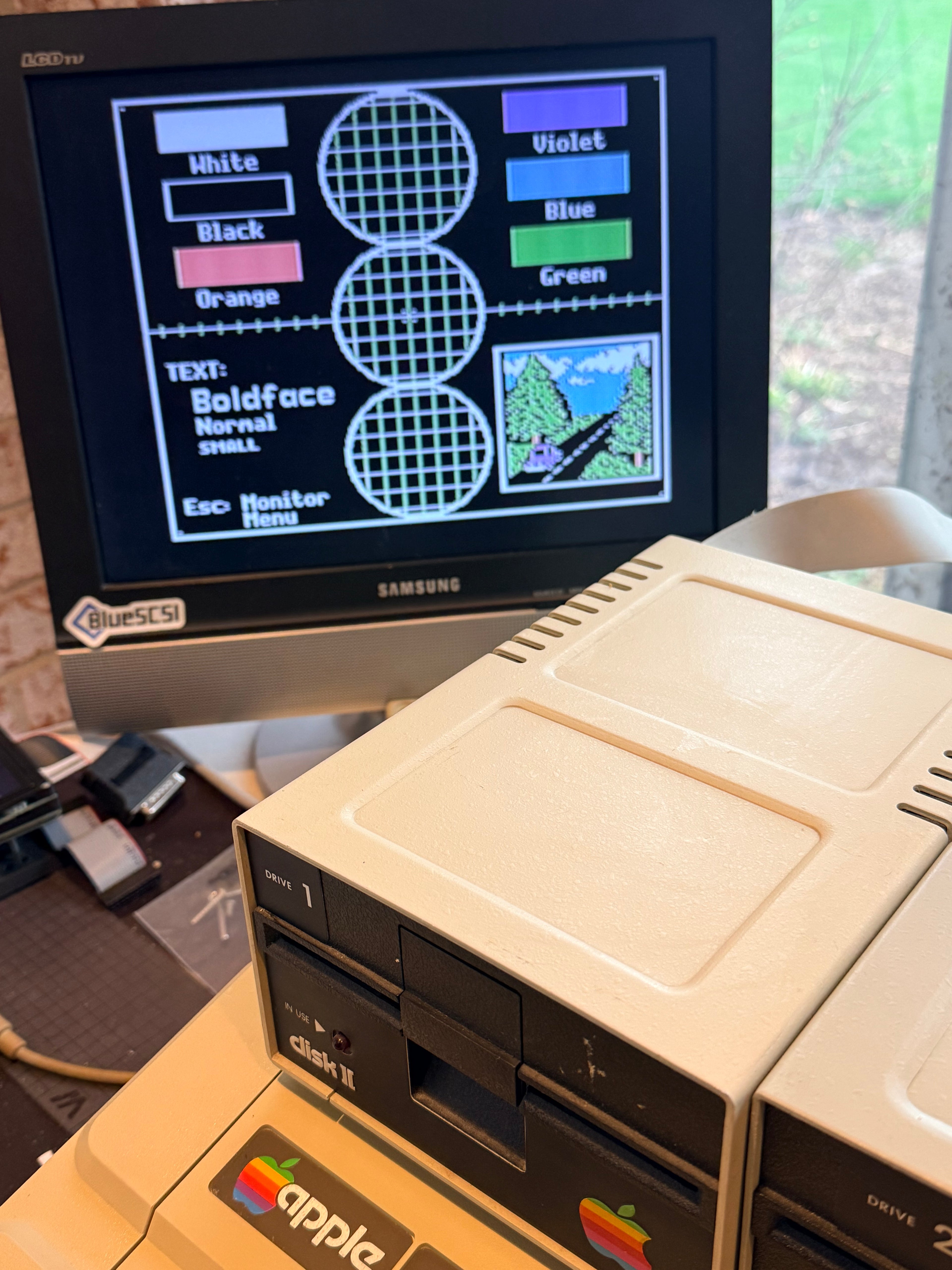Apple IIe Enhanced Computer System – Rev B | 128K | Clean & Serviced | Drives + Controller
