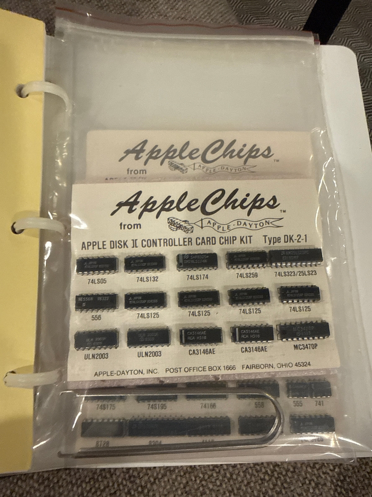 AppleChips Apple II II Plus Troubleshooting Guide & Diagnostic Chips
