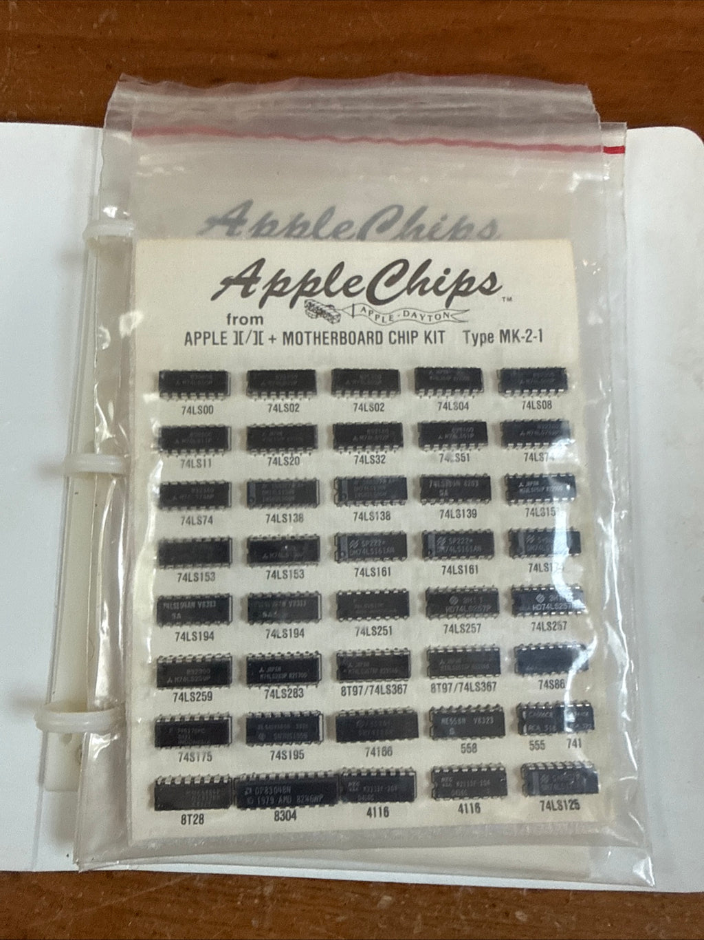 AppleChips Apple II II Plus Troubleshooting Guide & Diagnostic Chips