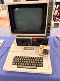 Apple II Plus 64K Fully Restored System w/ Amber Monitor, HDMI Card, Dual Drives & Apple Joystick