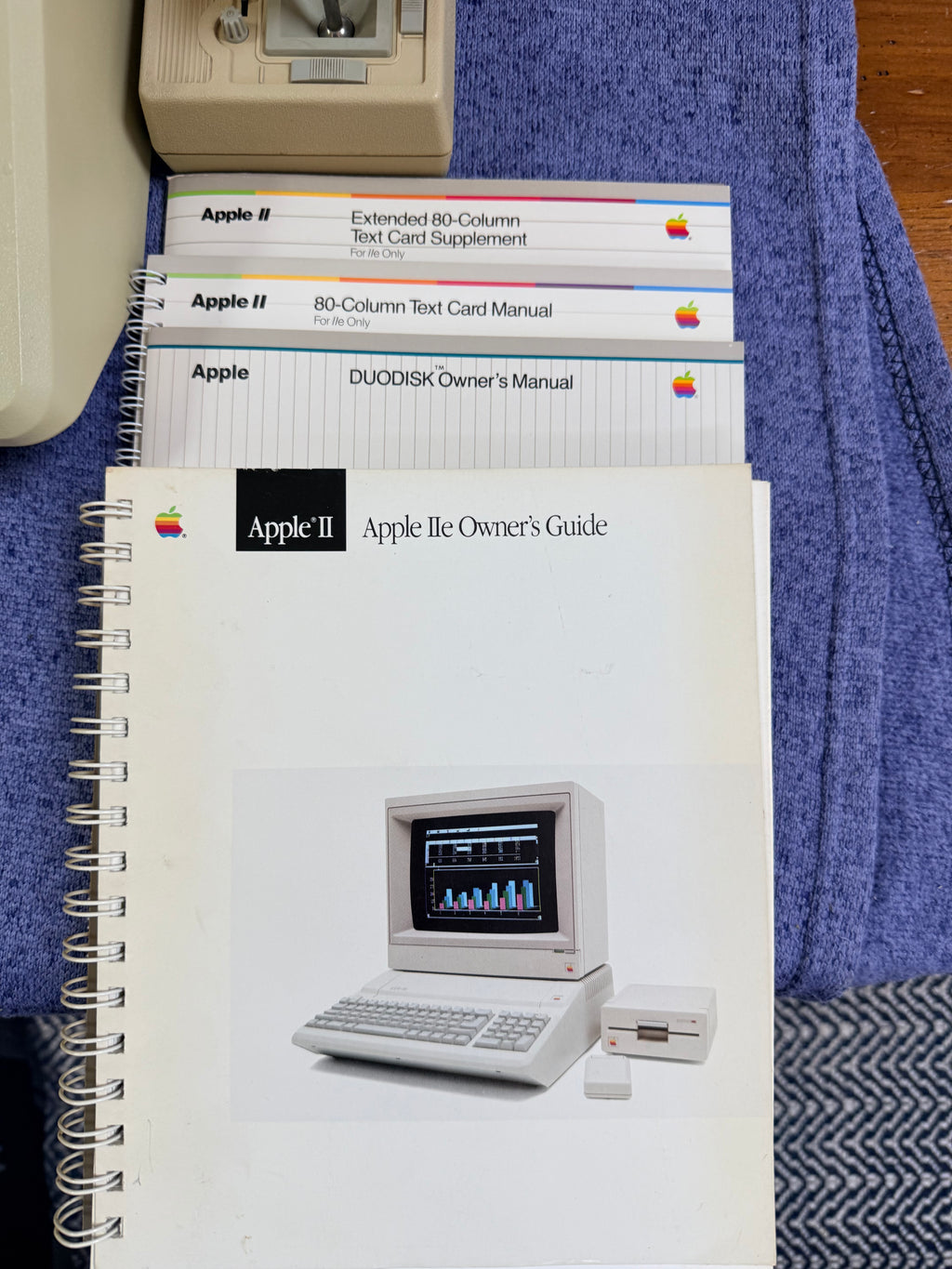 Apple IIe Enhanced Computer System (A2S2064) – Professionally Restored • Apple DuoDisk (A9M0108) • 128K • Manuals • Games