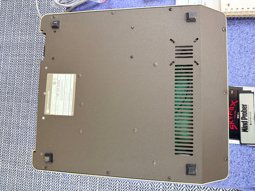 Apple IIe Enhanced Computer System (A2S2064) – Professionally Restored • Apple DuoDisk (A9M0108) • 128K • Manuals • Games
