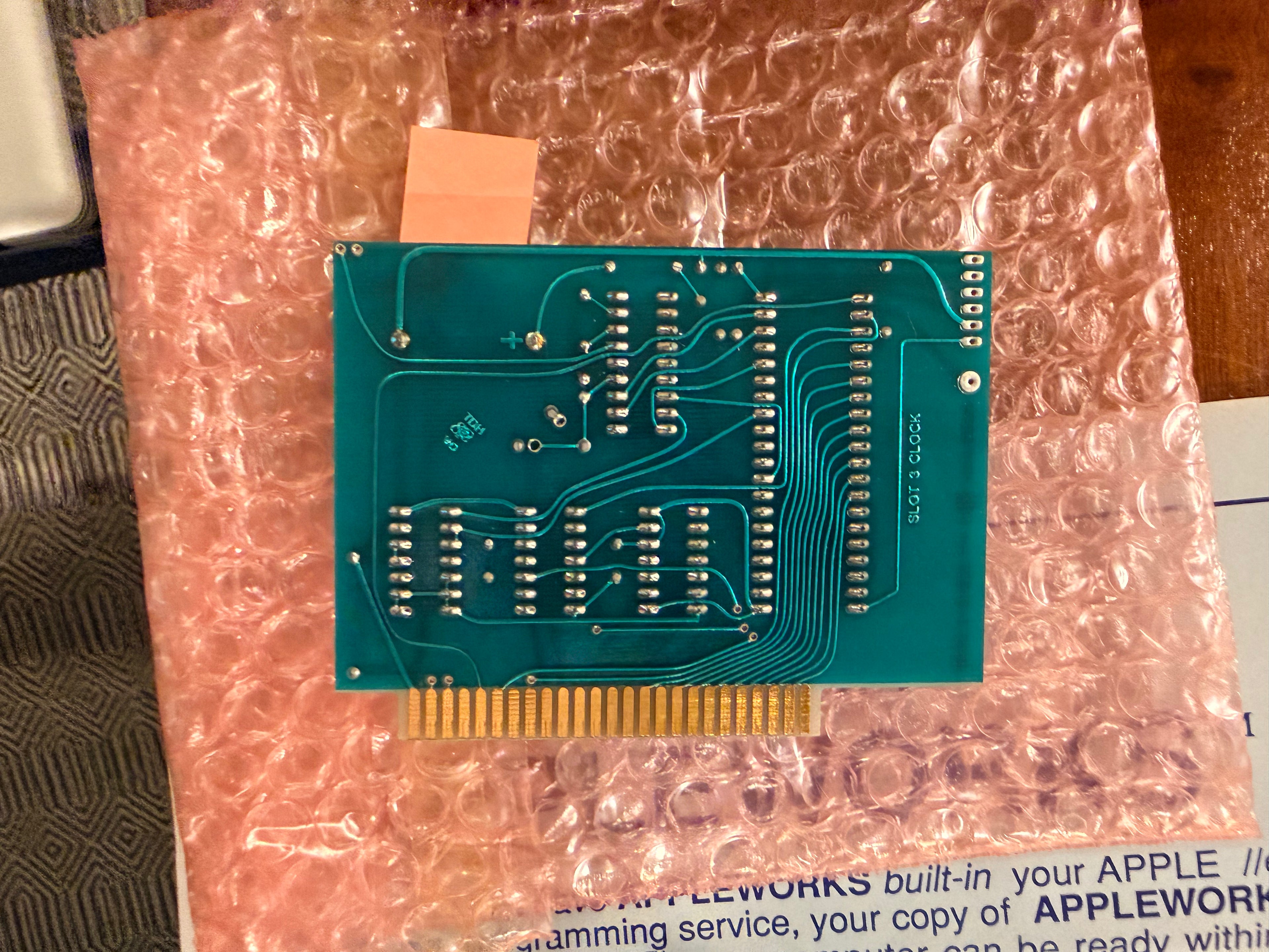 Vintage Apple IIe Slot 3 Clock – Southern California Research Group – New Old Stock / Open Box