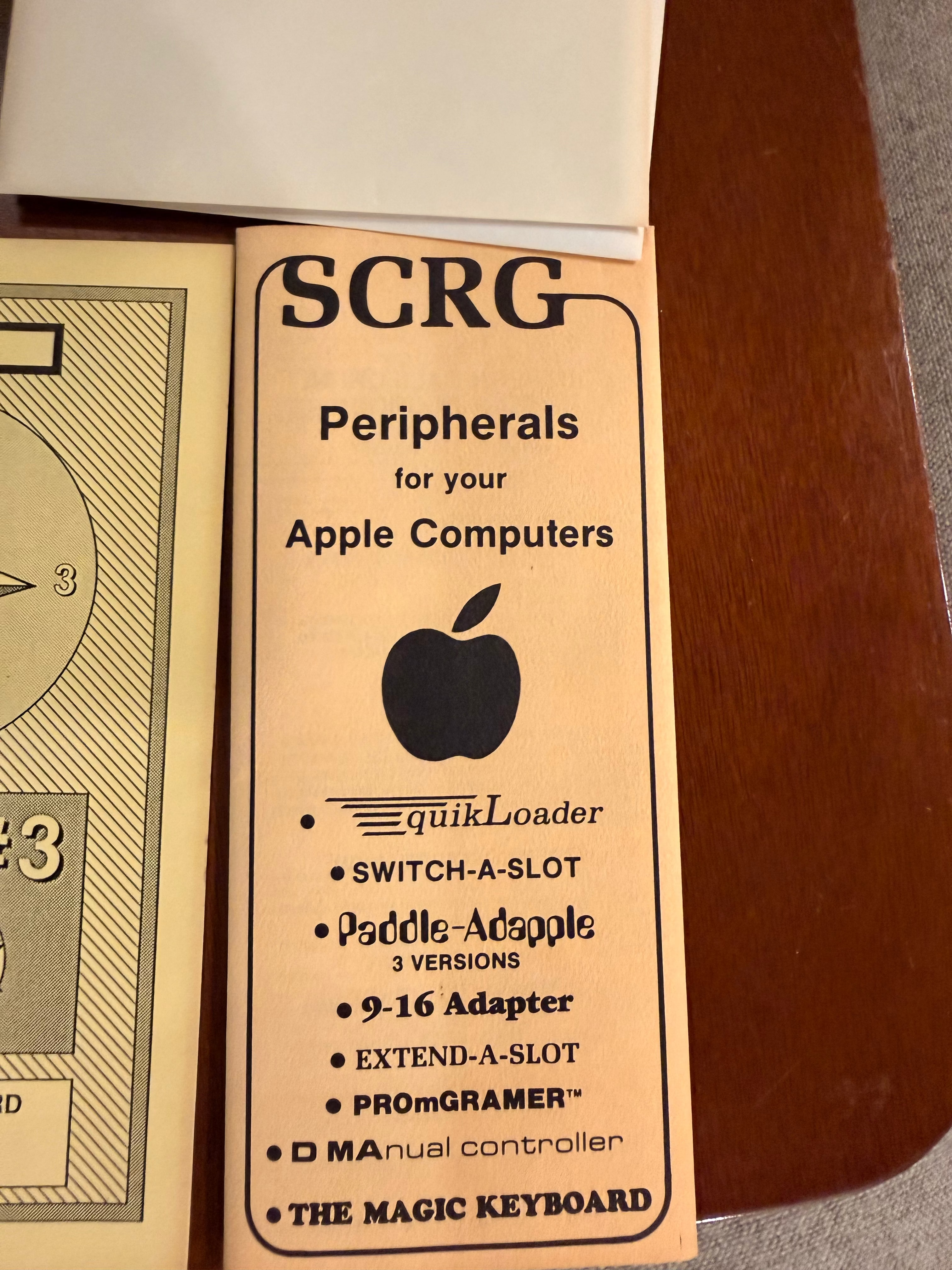 Vintage Apple IIe Slot 3 Clock – Southern California Research Group – New Old Stock / Open Box