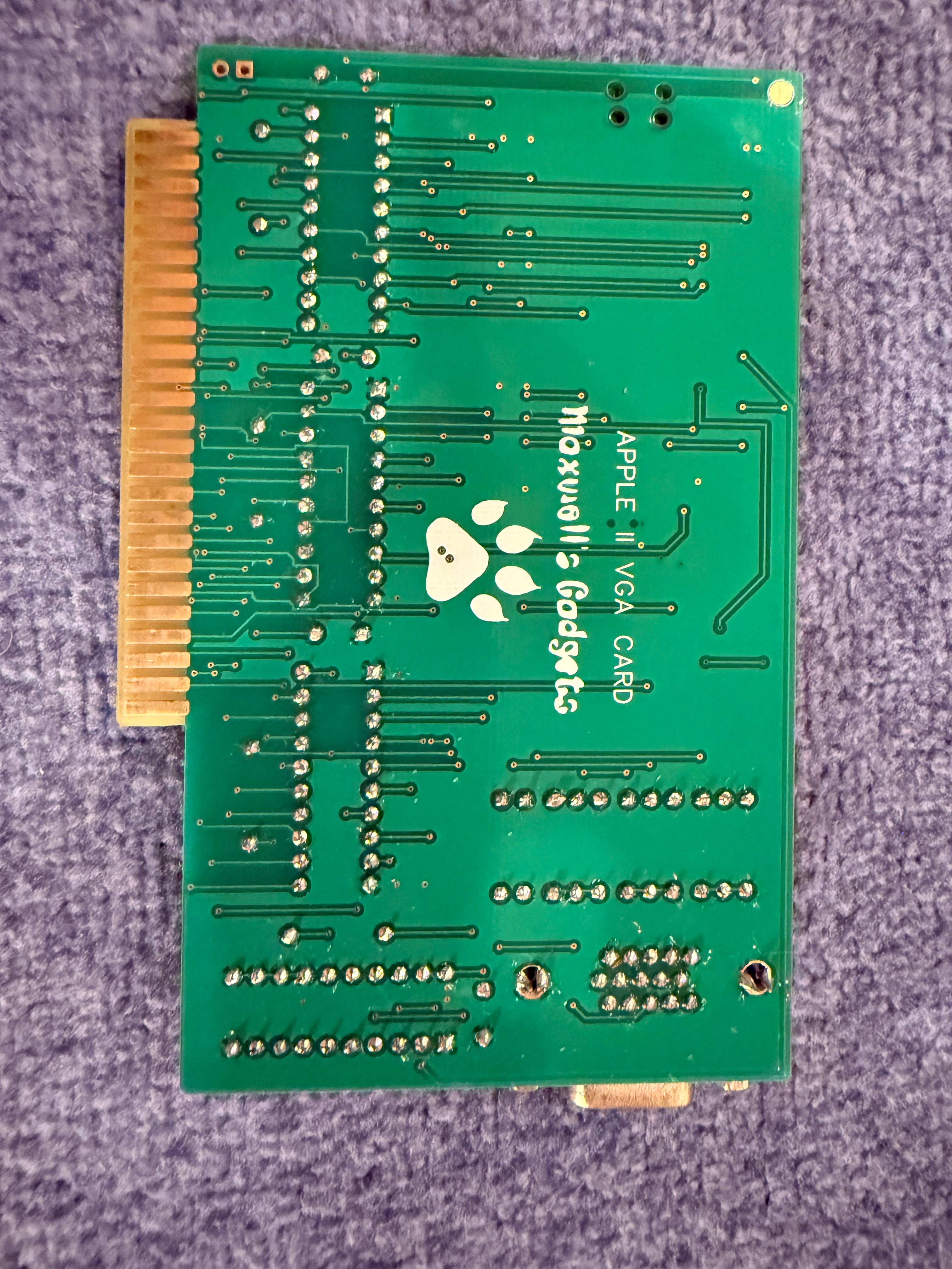 APPLE II and II+ VGA Graphics Card Sharp Graphics! Fully Built and Programmed