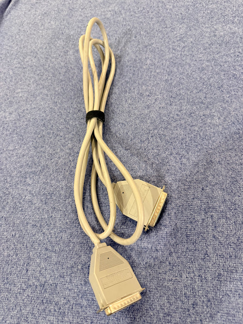 Apple II to Serial Modem DB-25 Serial Data Cable 590-0037-B  Vintage