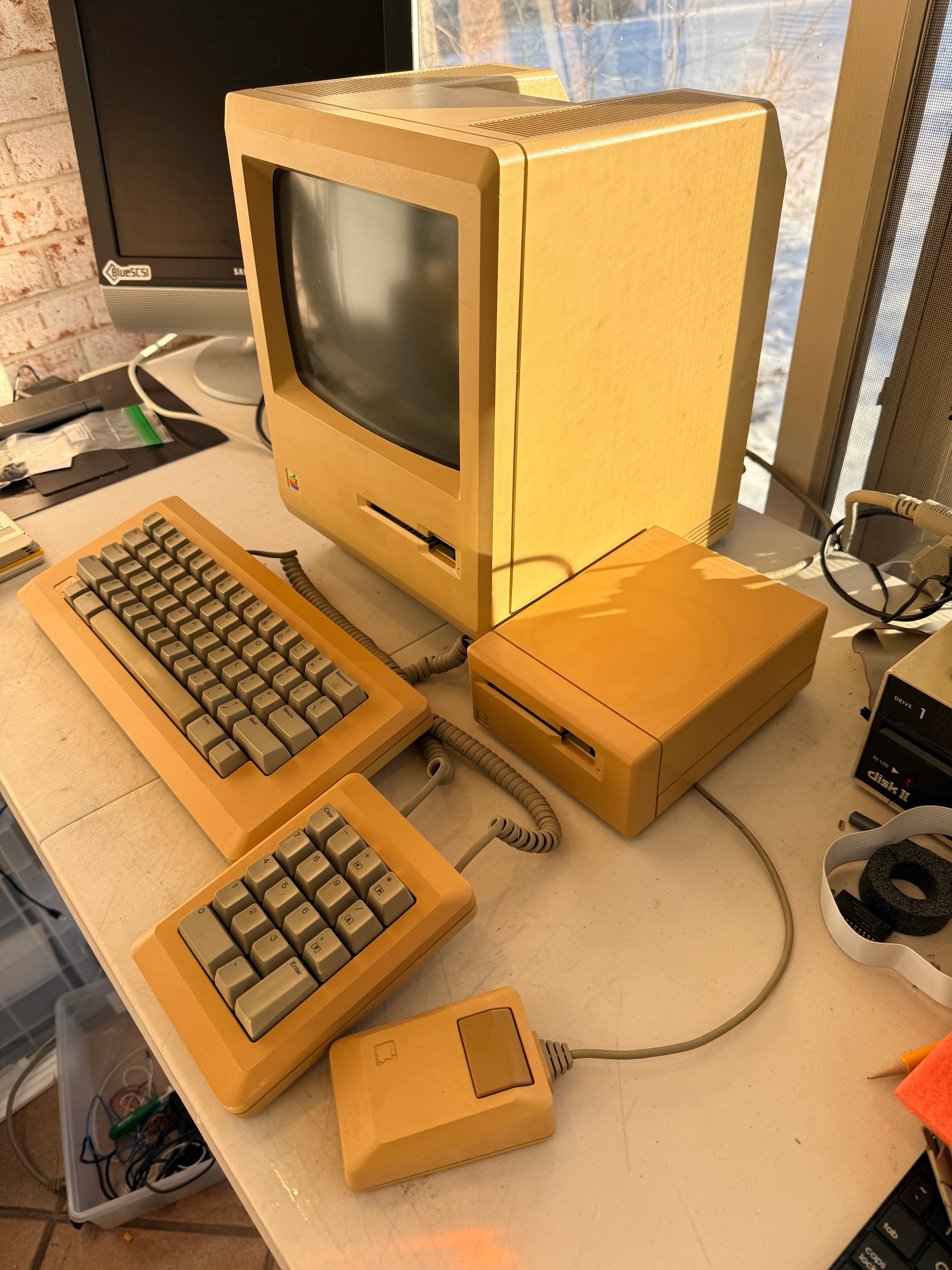 🍎 Macintosh 512K (Model M0001) — Fully Working, Complete System  Classic early Macintosh — fully tested and operational