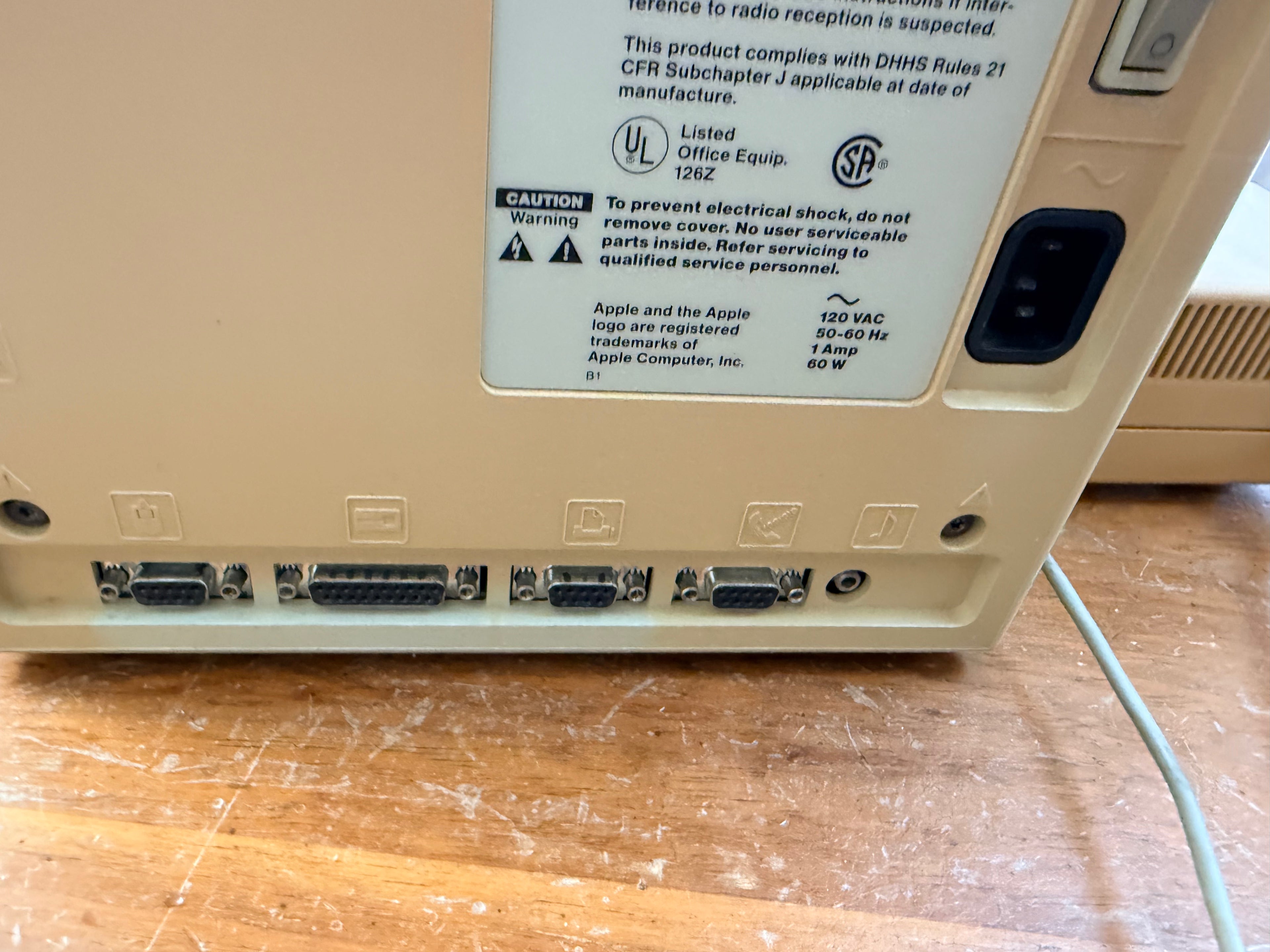 🍎 Macintosh 512K (Model M0001) — Fully Working, Complete System  Classic early Macintosh — fully tested and operational