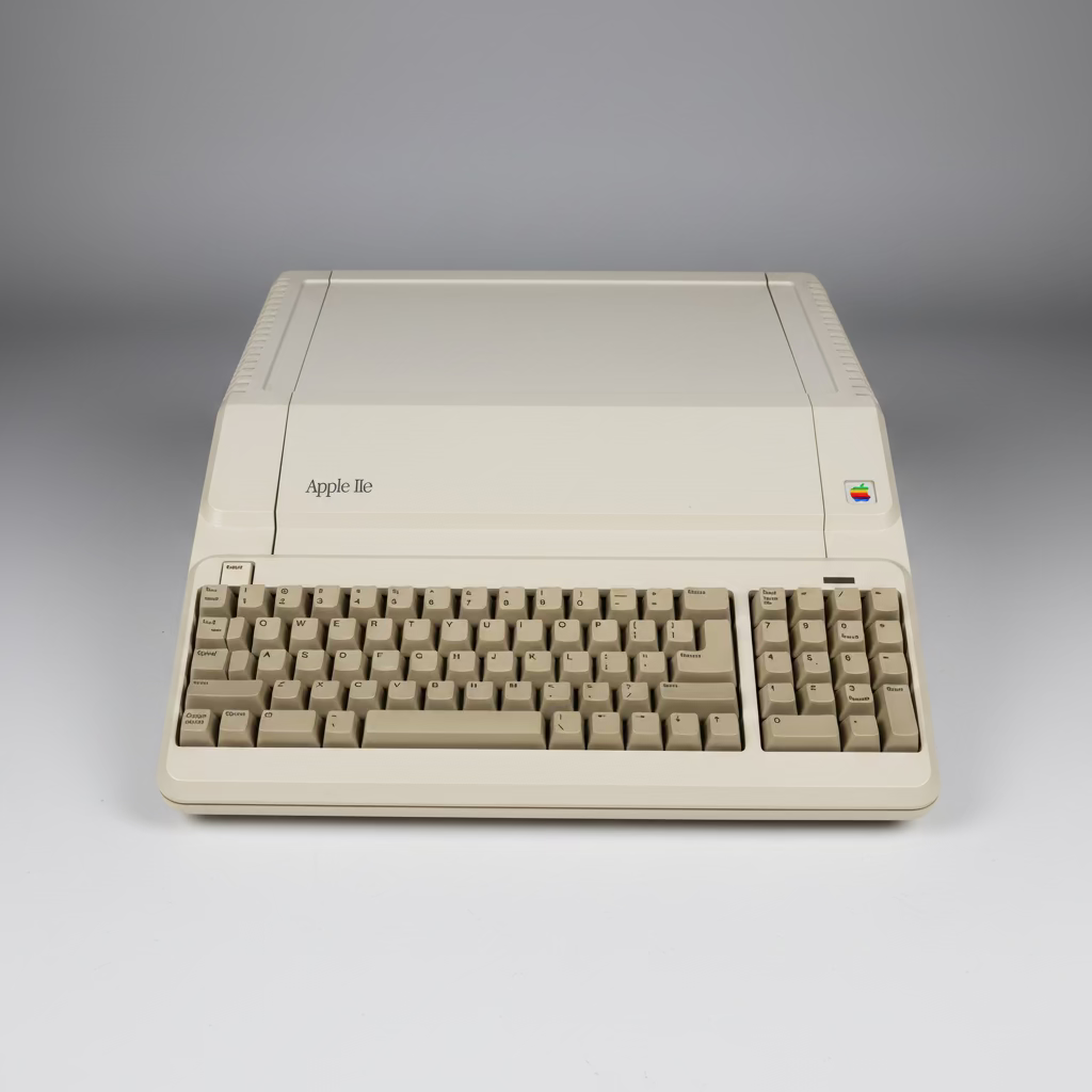 Apple IIe Platinum Edition – Excellent Condition – Fully Equipped