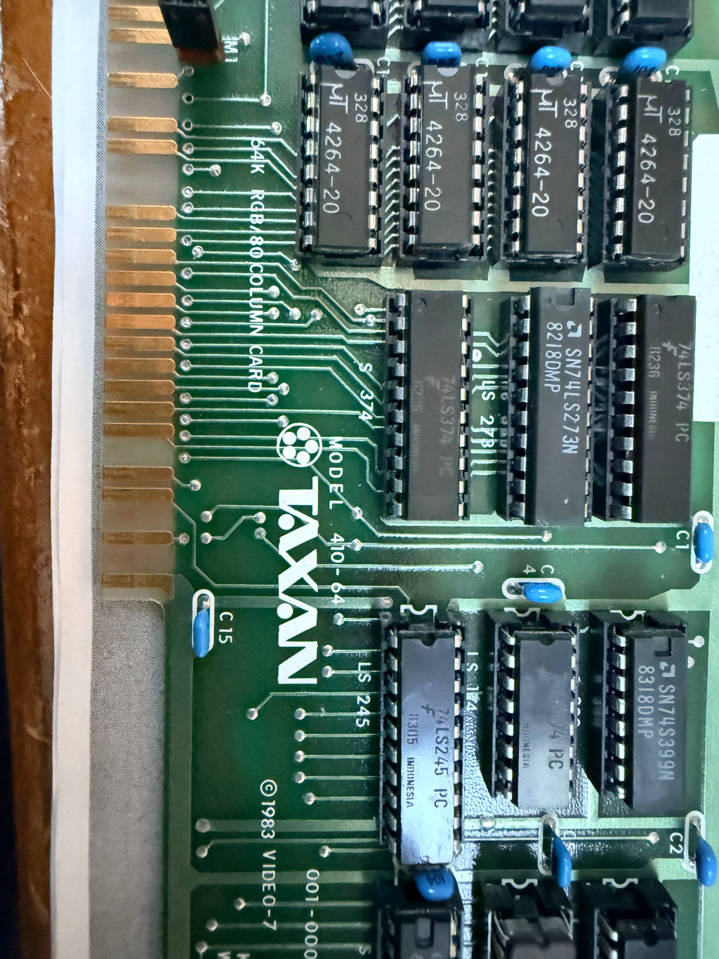 Taxan 64k/80 Column Card Model 410-64 | Video-7