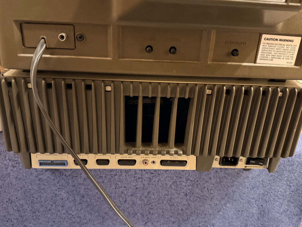 🔥 Apple /// Computer System – 9/10 Condition – Matching Monitor /// + NOS MicroSci Drive 🔥