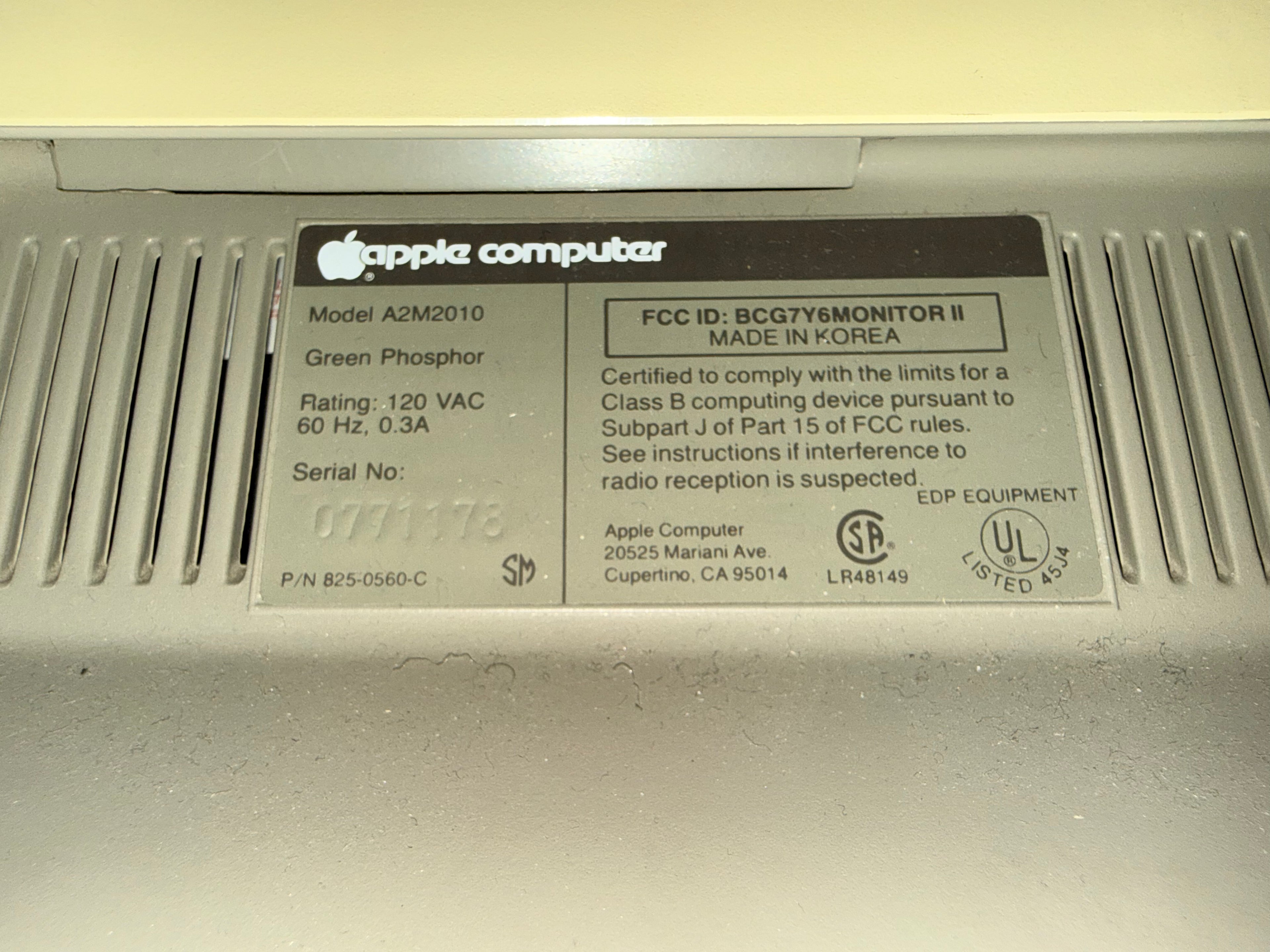 🍎 Apple IIe Enhanced Computer System – 320k – Two Disk – Super Serial  – A2M2010 Monitor