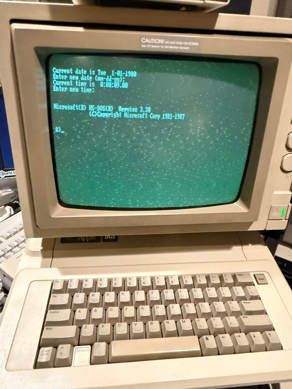 Apple II PC Transporter by Applied Engineering w/ ColorSwitch