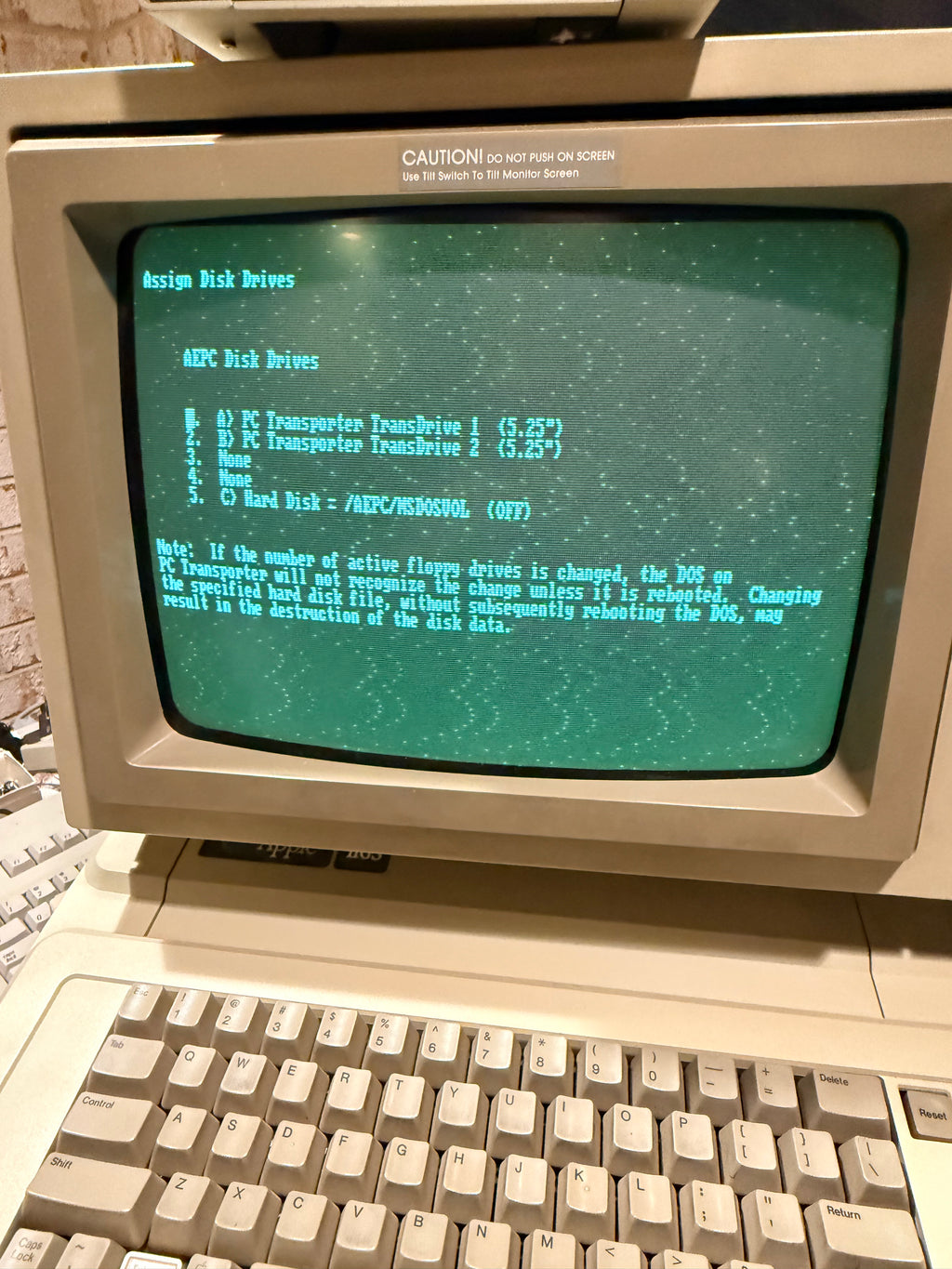 Apple II PC Transporter by Applied Engineering w/ ColorSwitch