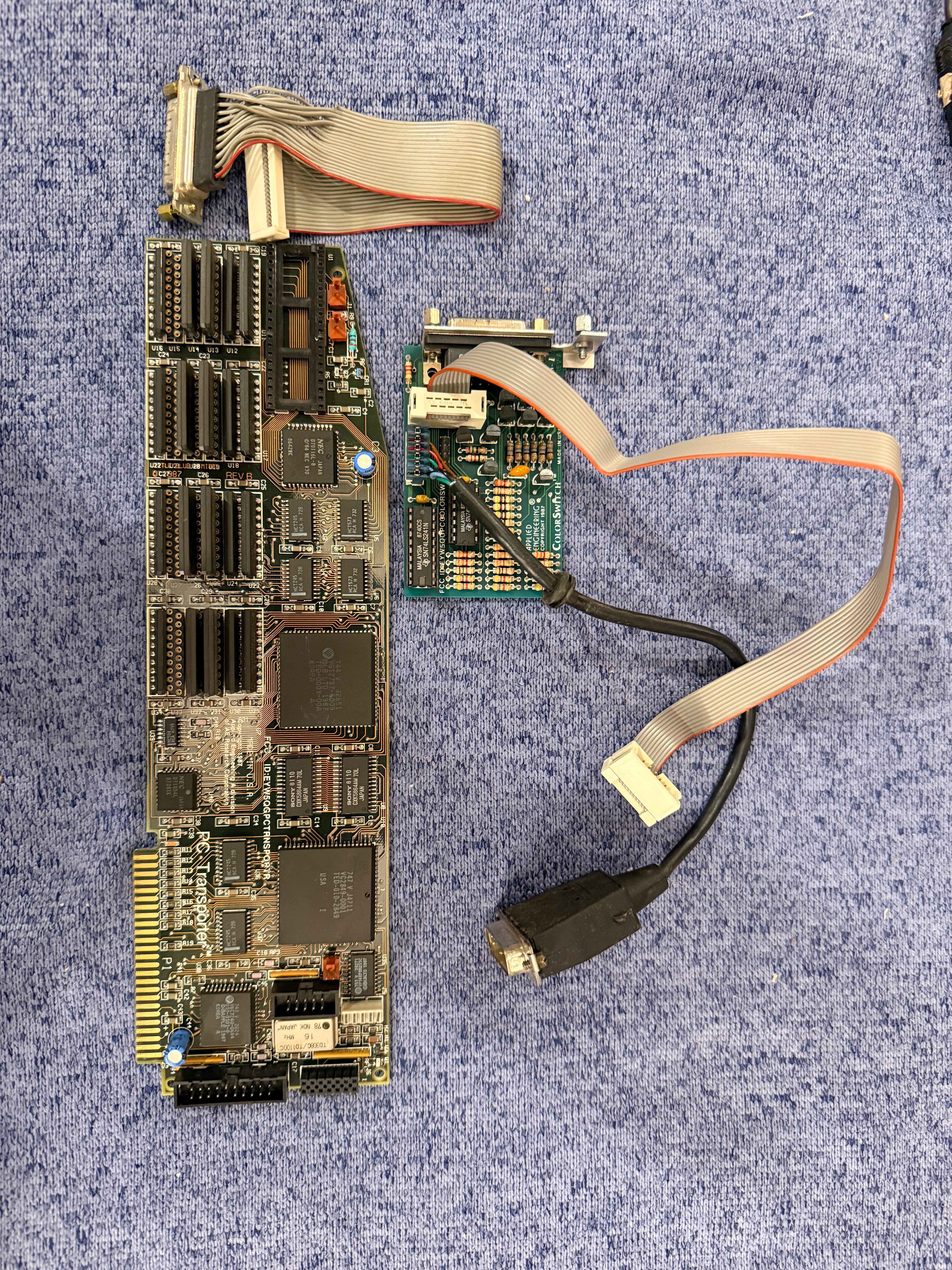 Apple II PC Transporter by Applied Engineering w/ ColorSwitch