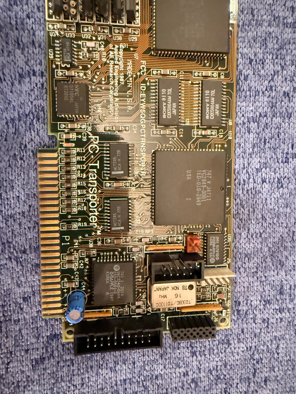 Apple II PC Transporter by Applied Engineering w/ ColorSwitch