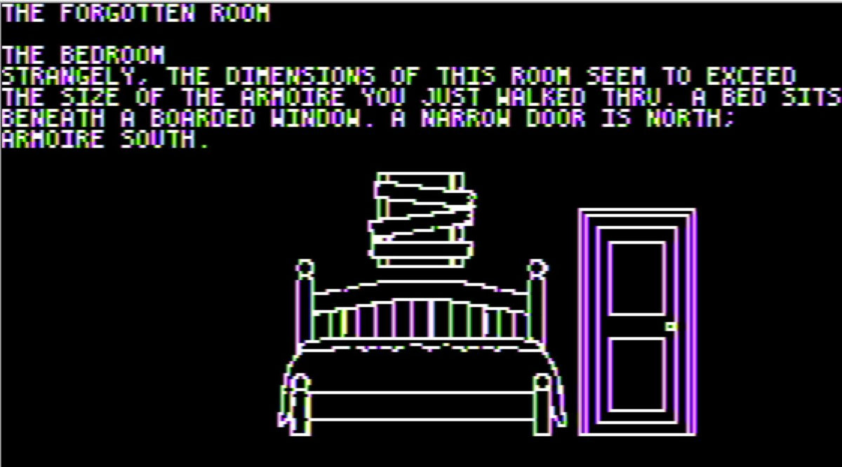 The Forgotten Room - For the Apple IIe. IIc. IIGS