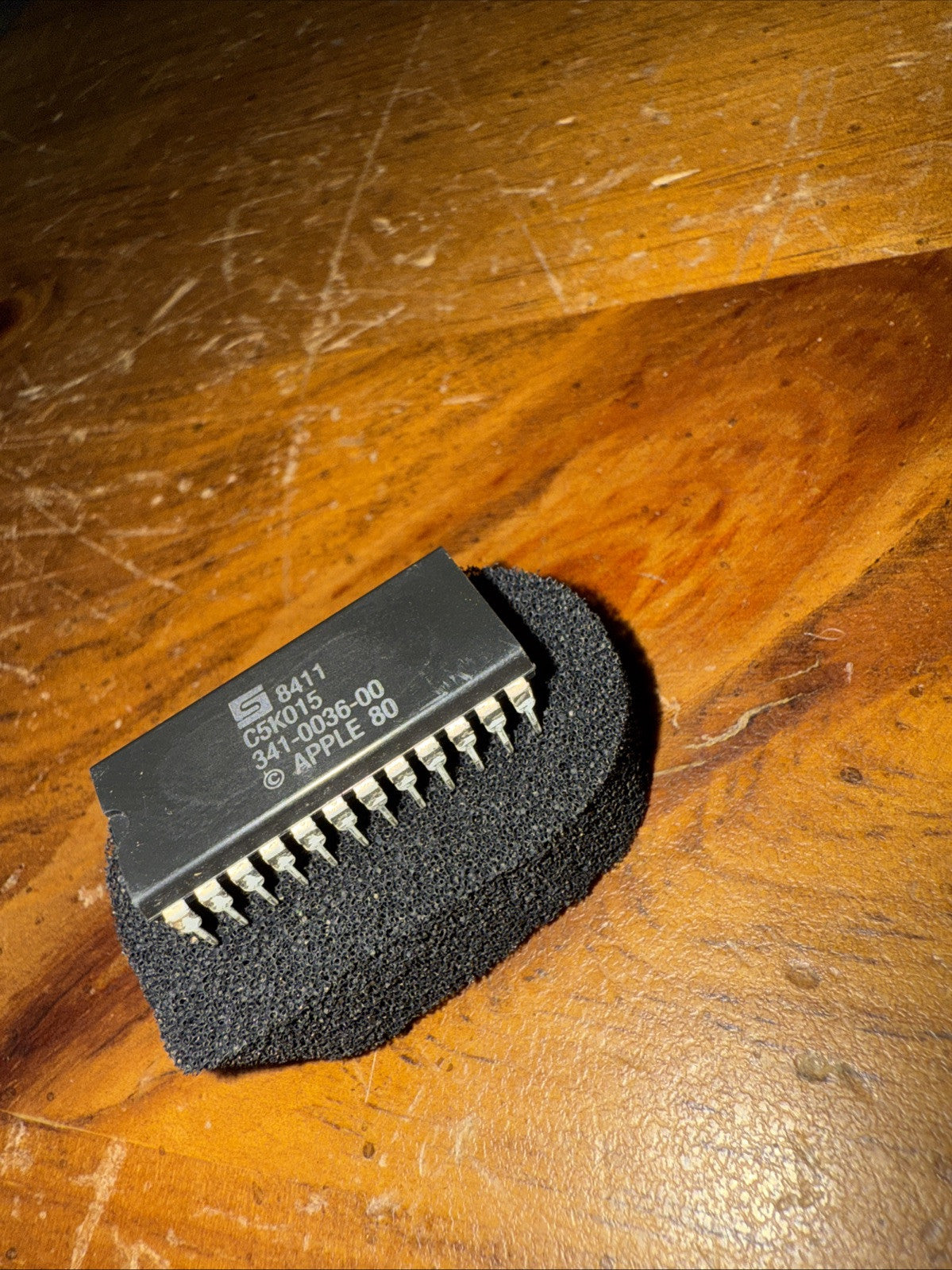 VINTAGE APPLE II PLUS COMPUTER ROM,  341-0036 8126 CHARACTER ROM