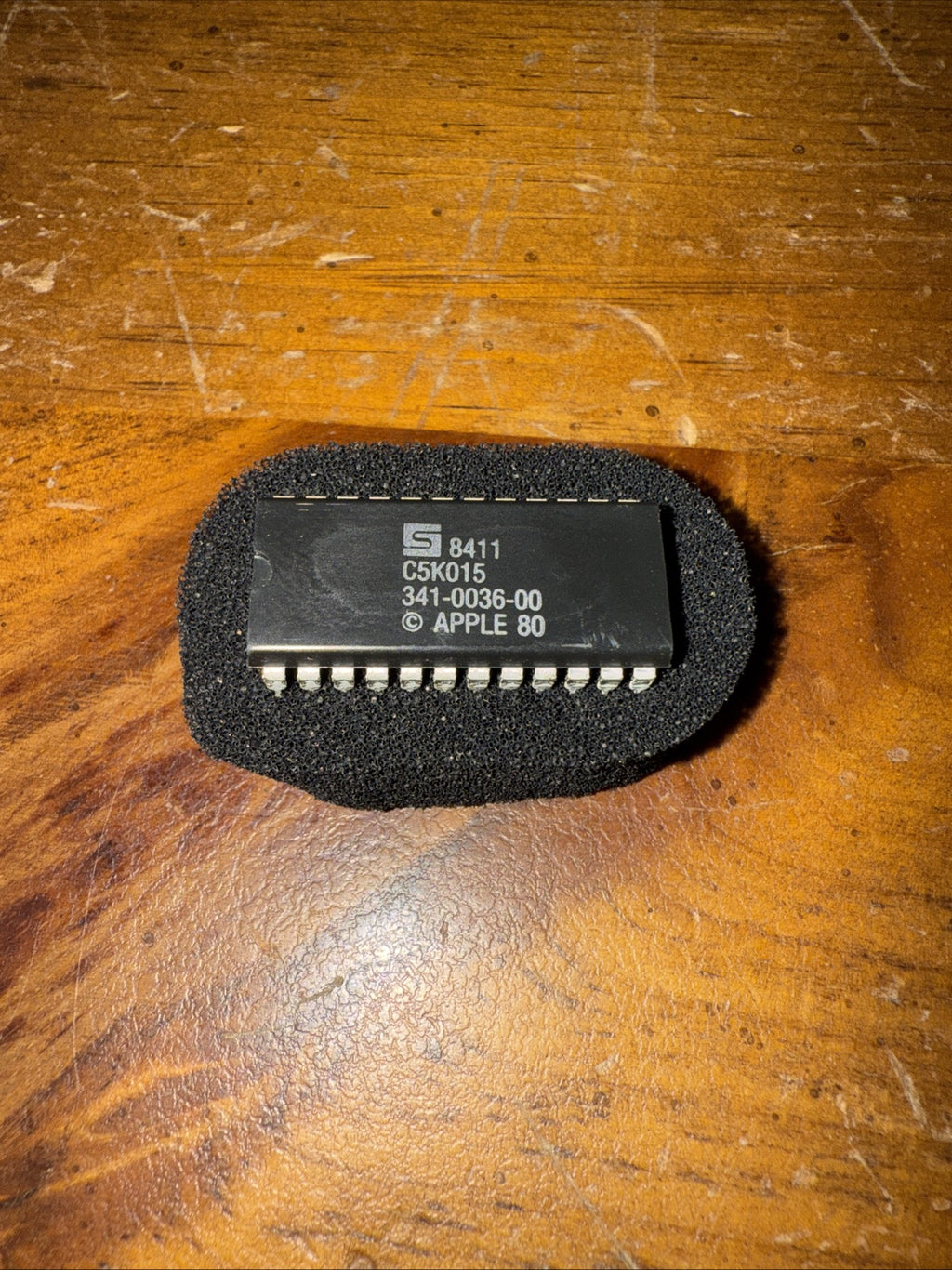 VINTAGE APPLE II PLUS COMPUTER ROM,  341-0036 8126 CHARACTER ROM